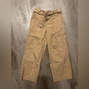 Zara camel cargo Sz 7